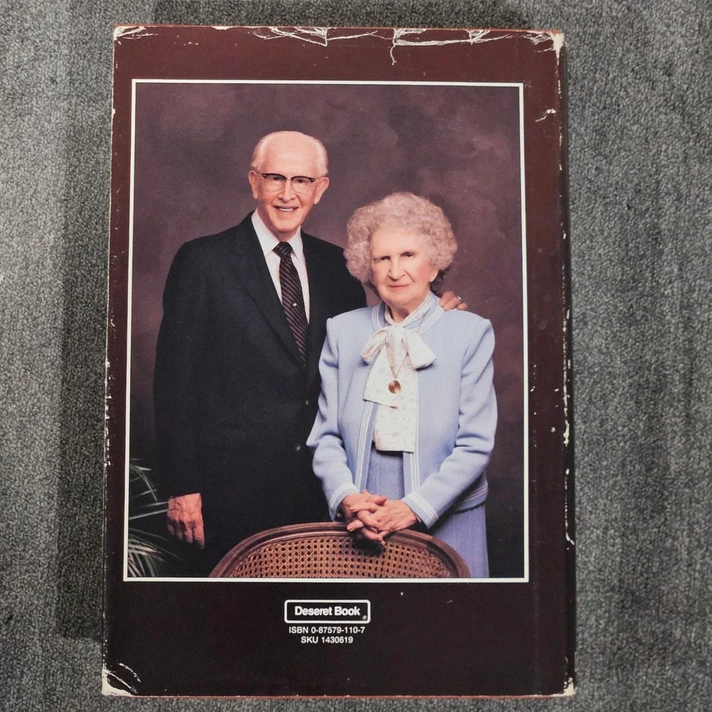 SIGNED Ezra Taft Benson A‎ Biography by Sheri L Dew Hardcover Deseret Book 1987